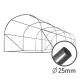 Теплица / Парник из пленки Plonos 4972-B 2x4.5м (9м²), Белый