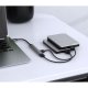 USB Hub 4-Port 3.0/2.0 Aluminium Body, Grey