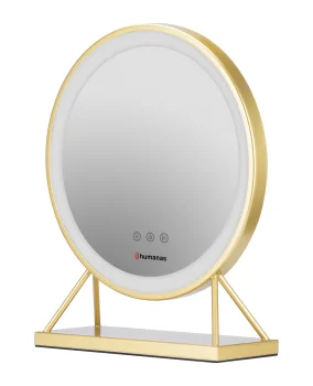 Make-up Mirror with LED Lighting Humanas HS-HM04 40 cm, Gold