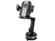 Universal Car Phone Holder for Windshield and Dashboard with Strong Suction Cup, Black