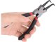 Circlip Pliers Set, 4 Pcs, Straight and Bent, Black