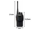 Rācijas Baofeng BF-888S komplekts 8km rādiuss 1500mAh, melns
