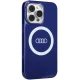 Чехол Audi IML Big Logo MagSafe для iPhone 13 Pro / 13, синий