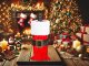 Christmas Bottle Cover Santa Suit, Red
