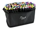 Alcohol Markers Set, 80 pcs, with Bag