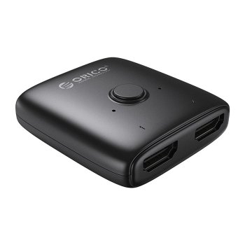 Orico AS2-A1 divvirzienu HDMI sadalītājs / pārslēdzējs, melns