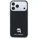 Чехол Karl Lagerfeld Grained Karl Head Metal MagSafe для iPhone 18 Pro / 17 Pro, черный