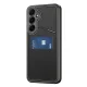 Dux Ducis Rafi II vāciņš Samsung Galaxy S25 telefonam, melns