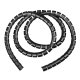 Maclean MCTV-676 B Cable Organizer, 25mm x 2m, Black
