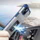 Vāciņš iPhone 12 mini ar gredzenu un statīvu Crystal Ring Case, zils