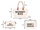 Сумка для мамы Mommy Bag 3в1 с косметичкой и органайзером, Бежевая