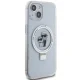 Чехол Karl Lagerfeld Ring Stand Karl&Choupette MagSafe для iPhone 15/14/13, Белый