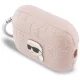 Karl Lagerfeld Monogram Karl Head maciņš AirPods Pro 3, rozā