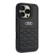 Audi Synthetic Leather vāciņš Apple iPhone 16 Pro, melns