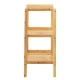 GreenBlue GB321 bambusa vannas istabas plaukts, 3 plaukti, 370x330x780mm