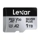 Atmiņas karte Lexar High-Performance Silver Plus microSDXC 1TB + adapteris