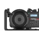 Būvlaukuma radio PerfectPro DABBOX, DAB+/FM, Bluetooth, IP54, melns