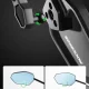 Kreisās puses velosipēda spogulis Rockbros F-253W, melns
