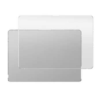 Чехол AmazingThing Titan Hardshell для MacBook Air M5 16", прозрачный