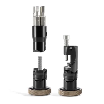 Velosipēda multifunkcionālais instruments stūrē Rockbros VK-KC10, 6 vienā, brūns