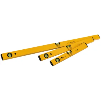 Līmeņrāžu komplekts STABILA Classic Set 70, 3 gab. (40, 60, 100 cm), dzeltens