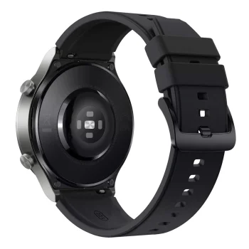Силиконовый ремешок для Huawei Watch GT 2 / 3 / 4 / Pro / GT 2e 46 мм, черный