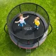 4FIZJO PRO Kids Garden Trampoline 252 cm 8FT, Pink and Black