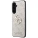 Guess Leather 4G Metal Logo vāciņš Samsung Galaxy A37 5G, rozā