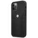 BMW iPhone 12 Pro Max vāciņš Curve Perforate, melns