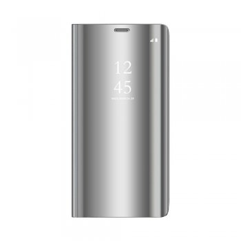 Samsung Galaxy S7 (G930F) Clear View Case Cover, Silver | Telefona Vāciņš Maciņš Grāmatiņa