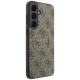 Guess Embossed 4G Ring Classic Logo MagSafe vāciņš Samsung Galaxy S26 FE, brūns