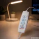 Настольная LED лампа для макияжа и съемки 3 режима света Белая