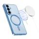 Чехол Tech-Protect MagFlex MagSafe для Samsung Galaxy S26, прозрачный синий