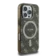 Guess iPhone 16 Pro Max Case IML 4G Background MagSafe, Brown