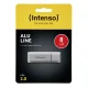 USB-флешка Intenso Alu Line 8 ГБ USB 2.0, серебристая