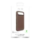 Чехол Puro для iPhone 17 Air Icon Mag Pro Liquid Silicone, коричневый