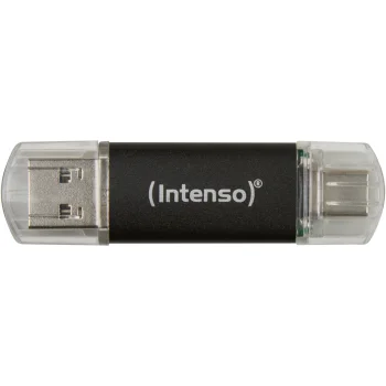USB-флешка Intenso Twist Line 256GB USB 3.2 USB-C и USB-A, антрацит