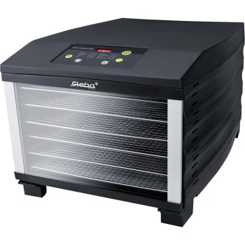 Pārtikas žāvētājs Steba ED 6, 800 W, sudraba / melns