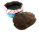 Gulta Dīvāns Guļvieta Kaķim Sunim Dzīvniekam - 35x37cm, Rozā | Pet Bed Sofa Sleeping Place for Cat Dog