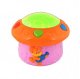 Starlight Lamp Projector Night Star Light Bedside Creative Rotating Music Box Ball, Pink