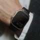 Uniq Osta Strap Case for Apple Watch 42/44/45/ 49mm Series 1/2/3/4/5/6/7/8/SE/SE2/Ultra Stainless Steel - Black