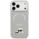 Karl Lagerfeld Karl & Choupette Pins MagSafe vāciņš iPhone 17 Pro – pelēks | Phone Case Cover
