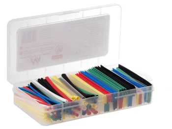 Termosēcošo caurulīšu komplekts Maclean MCTV-679, 95 mm, 2-12 mm, 196 gab., 7 krāsas