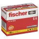 Dībeļi Fischer S 6, 6 x 30 mm, 100 gab.