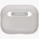 Aizsargmaciņš austiņām Uniq Lino Silicone AirPods Pro, bēšs