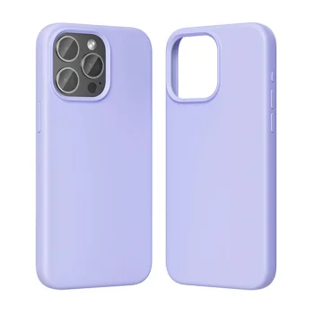 Силиконовый чехол Vention для iPhone 15 Pro Max с MagSafe KUFV0-40, фиолетовый