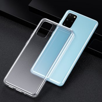 Samsung Galaxy S20 (SM-G980F/DS) Ultraslim TPU Case Cover, Transparent | Caurspīdīgs Silikona Vāciņš Maciņš Apvalks Bampers