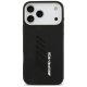 Чехол AMG Silicone Oversize Rhombs MagSafe для iPhone 17 Pro Max — черный