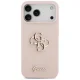 Guess Silicone Big 4G Script vāciņš iPhone 17 Pro Max, Rozā