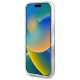Чехол DKNY Repeat Texture Pattern With Stripe для iPhone 16 MagSafe, черный